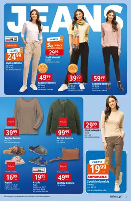Leclerc - gazetka promocyjna Oferta E.Leclerc I Jeans od wtorku 10.02 do soboty 21.02 - strona 3