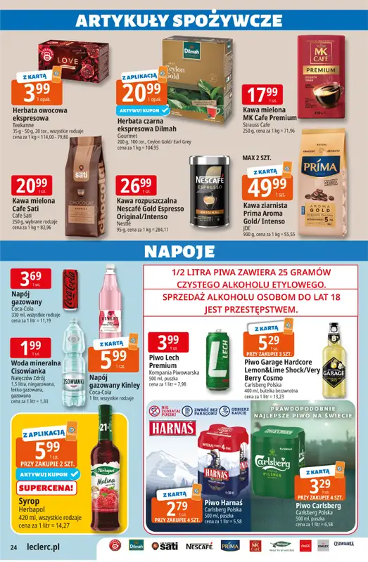 Leclerc - gazetka promocyjna Oferta E.Leclerc I Jeans od wtorku 10.02 do soboty 21.02 - strona 24