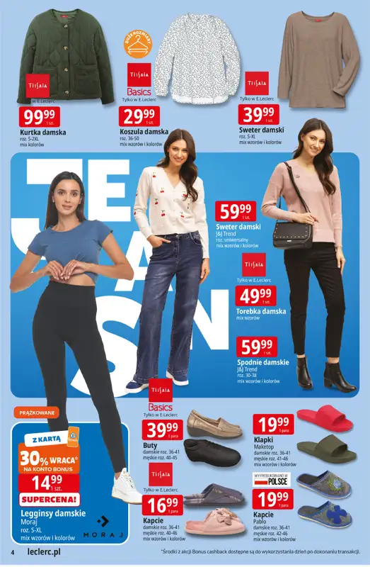 Leclerc - gazetka promocyjna Oferta E.Leclerc I Jeans od wtorku 10.02 do soboty 21.02 - strona 4