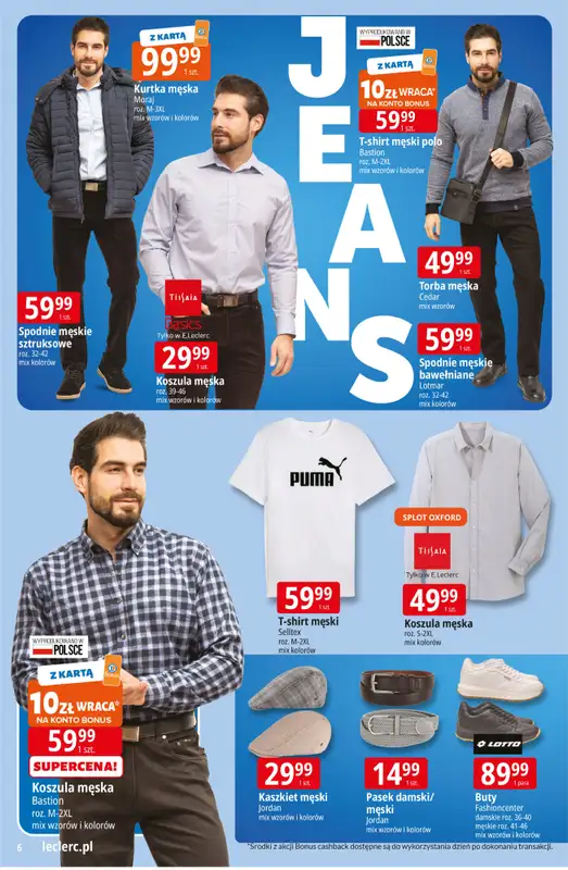 Leclerc - gazetka promocyjna Oferta E.Leclerc I Jeans od wtorku 10.02 do soboty 21.02 - strona 6