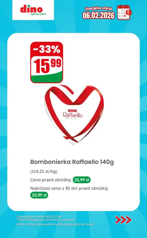 Dino - gazetka promocyjna Specjalna oferta na 06.02.2026 - promocje spoza gazetki od piątku 06.02 do piątku 06.02 - strona 10