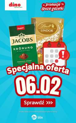 Dino - gazetka promocyjna Specjalna oferta na 06.02.2026 - promocje spoza gazetki od piątku 06.02 do piątku 06.02