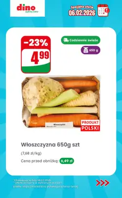 Dino - gazetka promocyjna Specjalna oferta na 06.02.2026 - promocje spoza gazetki od piątku 06.02 do piątku 06.02 - strona 2