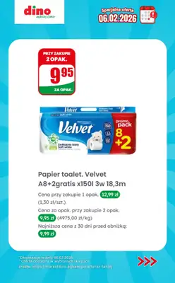 Dino - gazetka promocyjna Specjalna oferta na 06.02.2026 - promocje spoza gazetki od piątku 06.02 do piątku 06.02 - strona 11