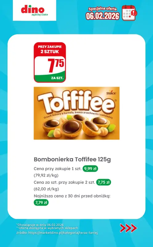 Dino - gazetka promocyjna Specjalna oferta na 06.02.2026 - promocje spoza gazetki od piątku 06.02 do piątku 06.02 - strona 7