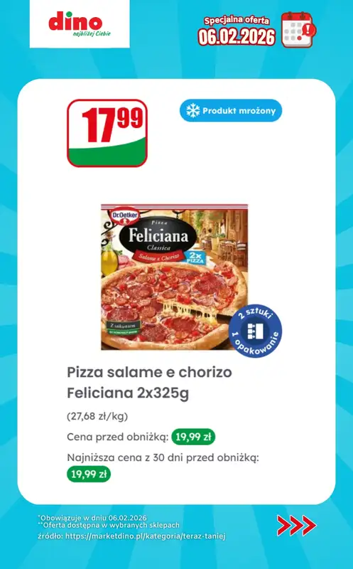 Dino - gazetka promocyjna Specjalna oferta na 06.02.2026 - promocje spoza gazetki od piątku 06.02 do piątku 06.02 - strona 5
