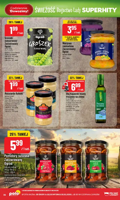 POLOmarket - gazetka promocyjna Gazetka od środy 04.02 do wtorku 10.02 - strona 36
