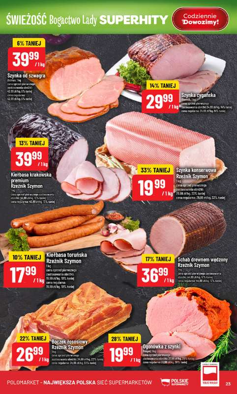 POLOmarket - gazetka promocyjna Gazetka od środy 04.02 do wtorku 10.02 - strona 23