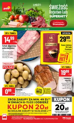 POLOmarket - gazetka promocyjna Gazetka od środy 04.02 do wtorku 10.02