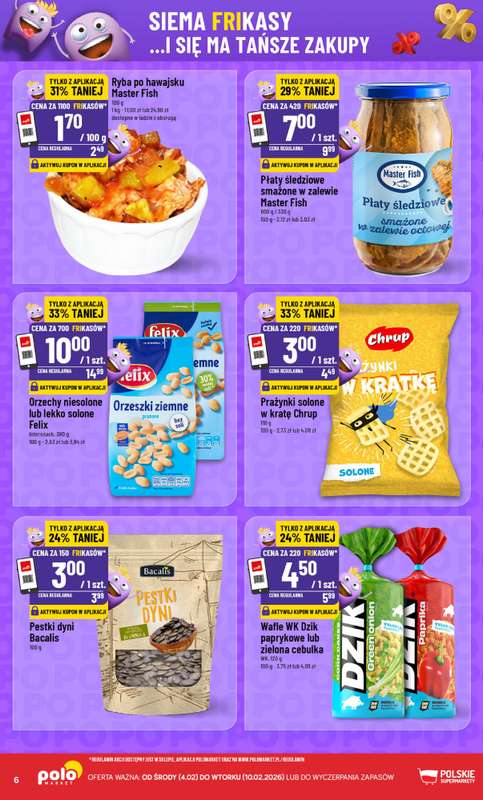 POLOmarket - gazetka promocyjna Frikasowy Katalog od środy 04.02 do wtorku 10.02 - strona 6