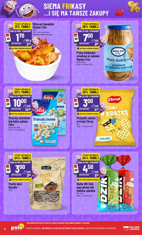 POLOmarket - gazetka promocyjna Frikasowy Katalog od środy 04.02 do wtorku 10.02 - strona 6