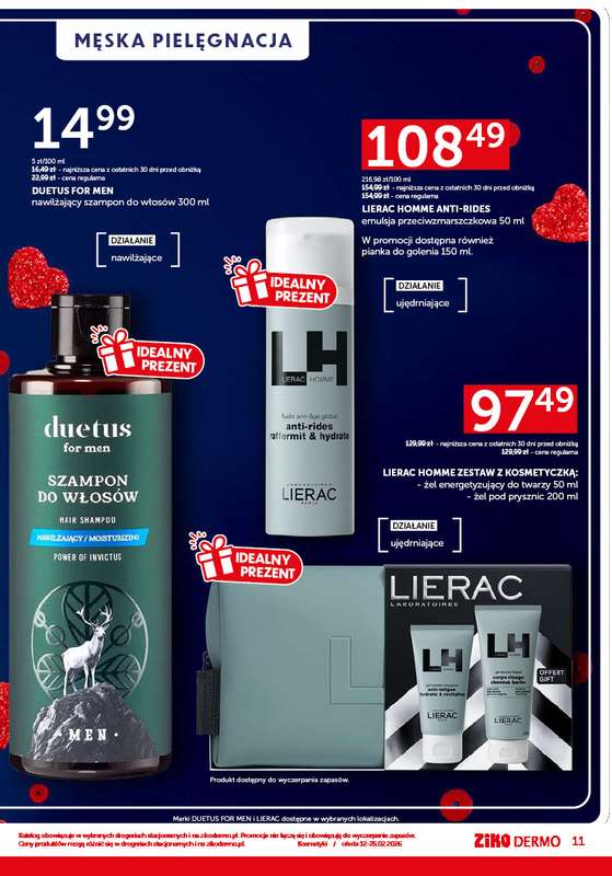 Ziko Dermo - gazetka promocyjna Z miłości do pielęgnacji od czwartku 12.02 do środy 25.02 - strona 11