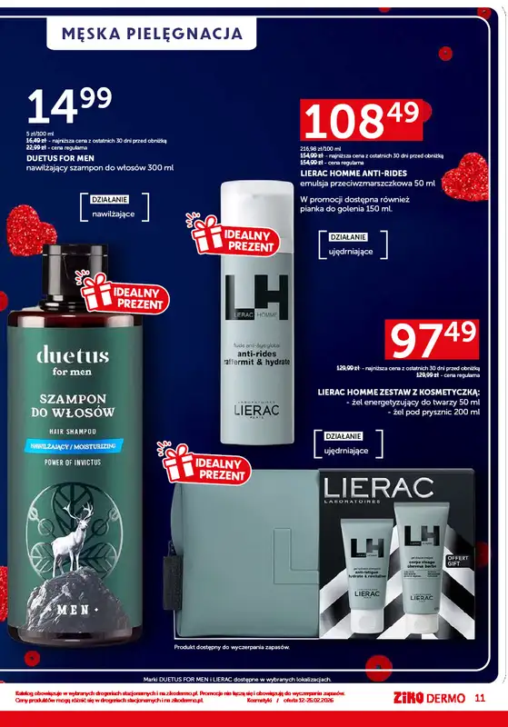 Ziko Dermo - gazetka promocyjna Z miłości do pielęgnacji od czwartku 12.02 do środy 25.02 - strona 11