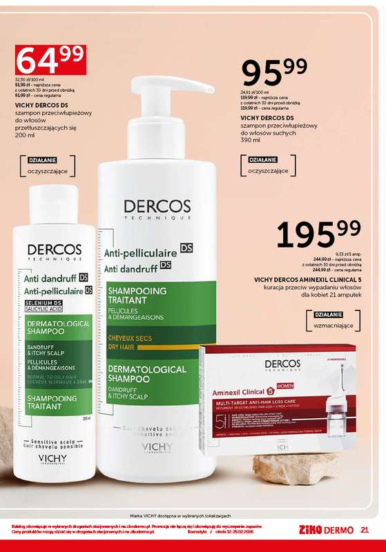Ziko Dermo - gazetka promocyjna Z miłości do pielęgnacji od czwartku 12.02 do środy 25.02 - strona 21