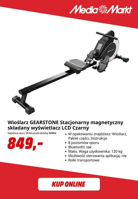 Media Markt - gazetka promocyjna Sprzęt fitness do -55%! od piątku 06.02 do poniedziałku 16.02 - strona 11