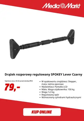 Media Markt - gazetka promocyjna Sprzęt fitness do -55%! od piątku 06.02 do poniedziałku 16.02 - strona 9