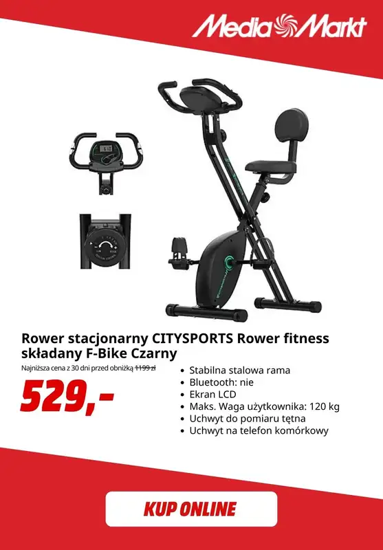 Media Markt - gazetka promocyjna Sprzęt fitness do -55%! od piątku 06.02 do poniedziałku 16.02 - strona 5