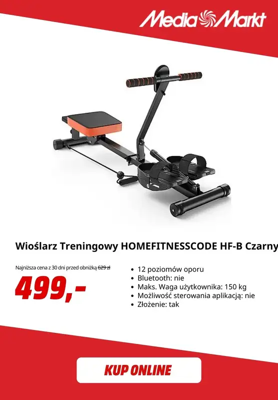 Media Markt - gazetka promocyjna Sprzęt fitness do -55%! od piątku 06.02 do poniedziałku 16.02 - strona 7