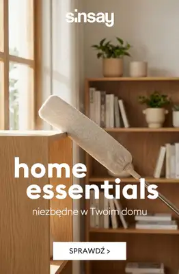 Sinsay - gazetka promocyjna Home Essentials - niezbędne w Twoim domu od piątku 06.02 