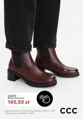 CCC - gazetka promocyjna BORDOWE obuwie damskie - PROMOCJE od piątku 06.02  - strona 6