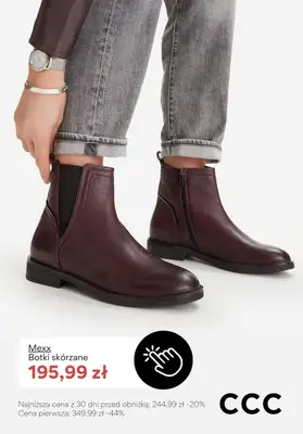 CCC - gazetka promocyjna BORDOWE obuwie damskie - PROMOCJE od piątku 06.02  - strona 10