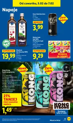Lidl - gazetka promocyjna Oferta od czwartku od czwartku 05.02 do soboty 07.02 - strona 49