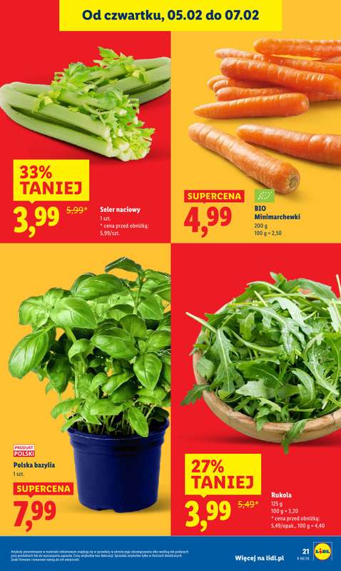 Lidl - gazetka promocyjna Oferta od czwartku od czwartku 05.02 do soboty 07.02 - strona 23