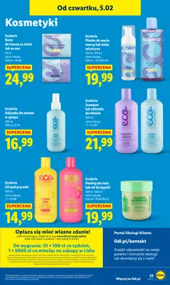 Lidl - gazetka promocyjna Oferta od czwartku od czwartku 05.02 do soboty 07.02 - strona 57