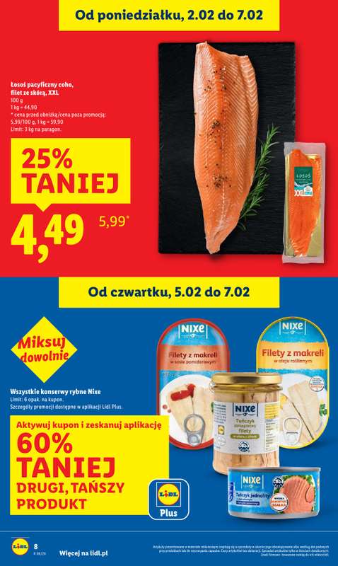 Lidl - gazetka promocyjna Oferta od czwartku od czwartku 05.02 do soboty 07.02 - strona 8