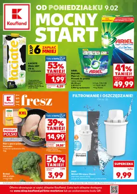 Kaufland - gazetka promocyjna Mocny Start od poniedziałku 09.02 do wtorku 10.02