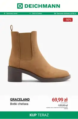 Deichmann - gazetka promocyjna Botki na obcasie do -50% od piątku 06.02  - strona 2