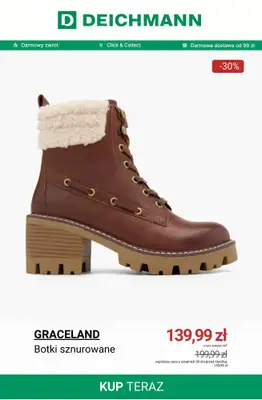 Deichmann - gazetka promocyjna Botki na obcasie do -50% od piątku 06.02  - strona 7