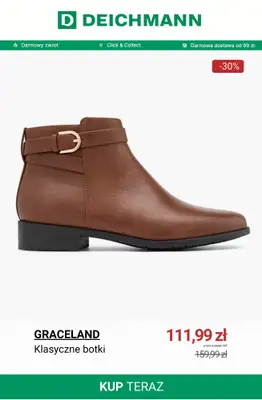 Deichmann - gazetka promocyjna Botki na obcasie do -50% od piątku 06.02  - strona 3