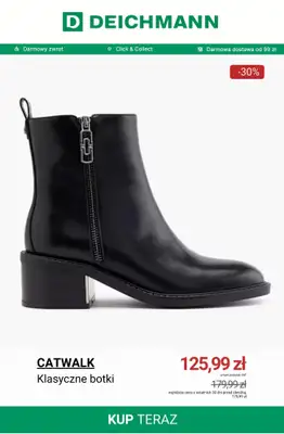 Deichmann - gazetka promocyjna Botki na obcasie do -50% od piątku 06.02  - strona 8