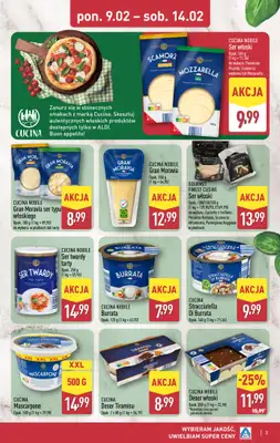 Aldi - gazetka promocyjna Smakowita podróż do Włoch z Aldi! od poniedziałku 09.02 do soboty 14.02 - strona 3