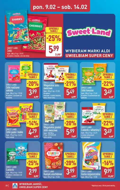 Aldi - gazetka promocyjna Pełny katalog! od poniedziałku 09.02 do soboty 14.02 - strona 20
