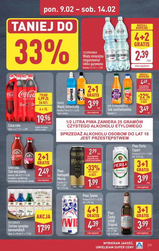 Aldi - gazetka promocyjna Pełny katalog! od poniedziałku 09.02 do soboty 14.02 - strona 21