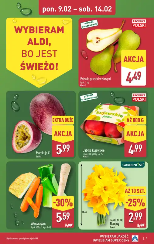 Aldi - gazetka promocyjna Pełny katalog! od poniedziałku 09.02 do soboty 14.02 - strona 5