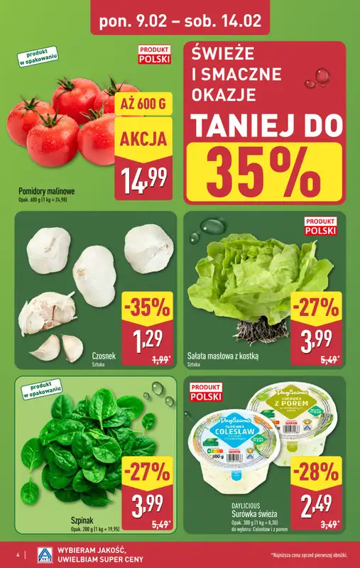 Aldi - gazetka promocyjna Pełny katalog! od poniedziałku 09.02 do soboty 14.02 - strona 4