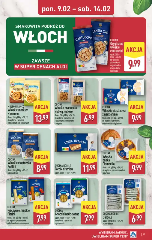 Aldi - gazetka promocyjna Pełny katalog! od poniedziałku 09.02 do soboty 14.02 - strona 11