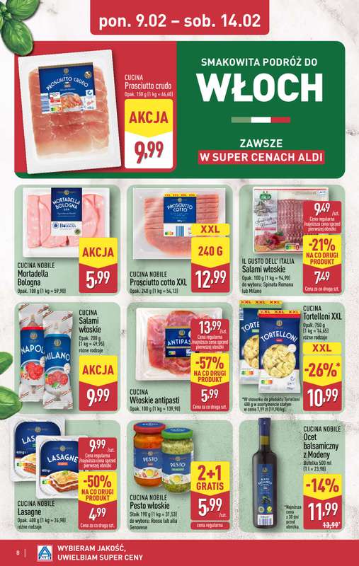 Aldi - gazetka promocyjna Pełny katalog! od poniedziałku 09.02 do soboty 14.02 - strona 8