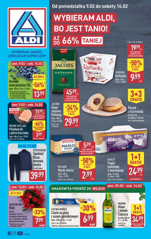 Aldi - gazetka promocyjna Pełny katalog! od poniedziałku 09.02 do soboty 14.02