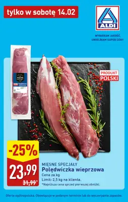 Aldi - gazetka promocyjna Najlepsze oferty na sobotę w Aldi! od soboty 14.02 do soboty 14.02 - strona 4