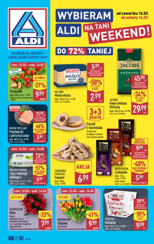 Aldi - gazetka promocyjna Weekend super cen w Aldi!  