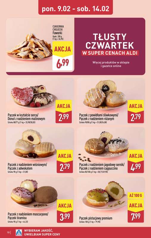 Aldi - gazetka promocyjna Weekend super cen w Aldi! od czwartku 12.02 do soboty 14.02 - strona 10