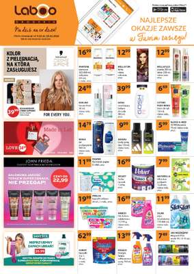 Drogerie Laboo - gazetka promocyjna Gazetka od poniedziałku 09.02 do soboty 28.02