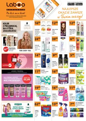 Drogerie Laboo - gazetka promocyjna Gazetka od poniedziałku 09.02 do soboty 28.02