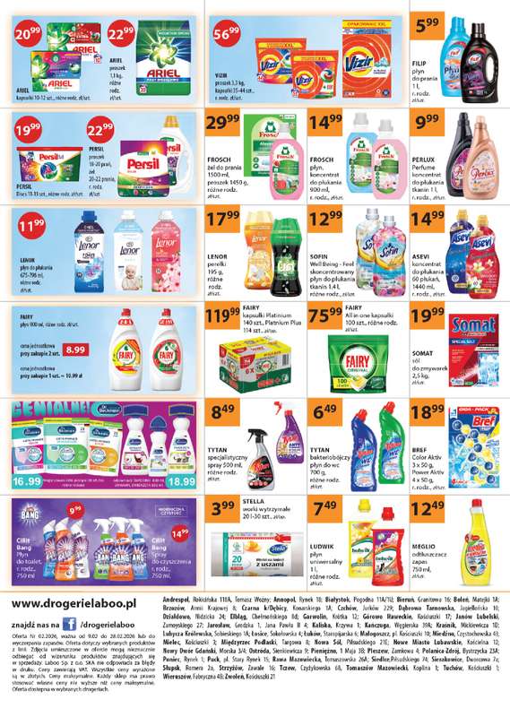Drogerie Laboo - gazetka promocyjna Gazetka od poniedziałku 09.02 do soboty 28.02 - strona 6