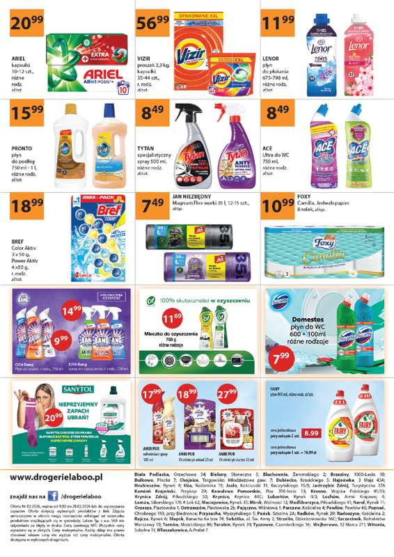 Drogerie Laboo - gazetka promocyjna Gazetka od poniedziałku 09.02 do soboty 28.02 - strona 2