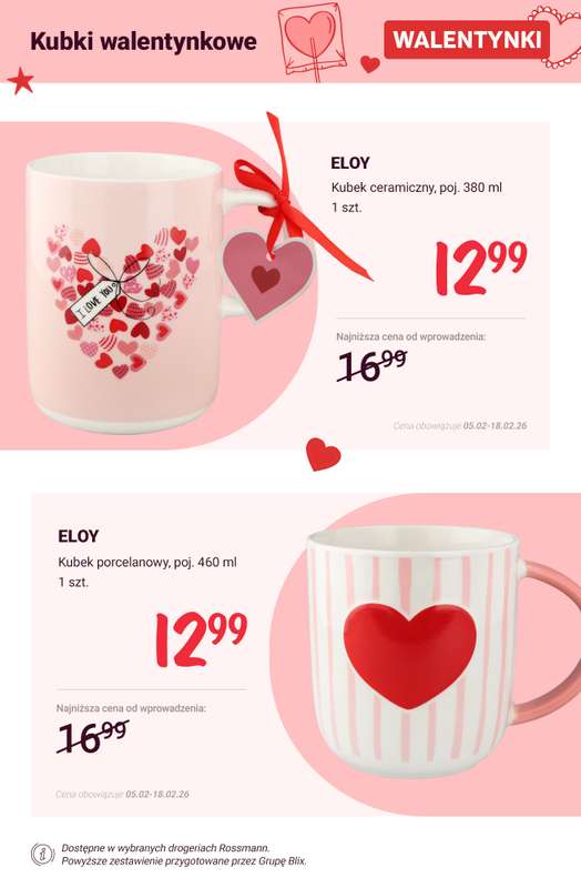 Rossmann - gazetka promocyjna Walentynki - prezenty i okazje! od soboty 07.02  - strona 5
